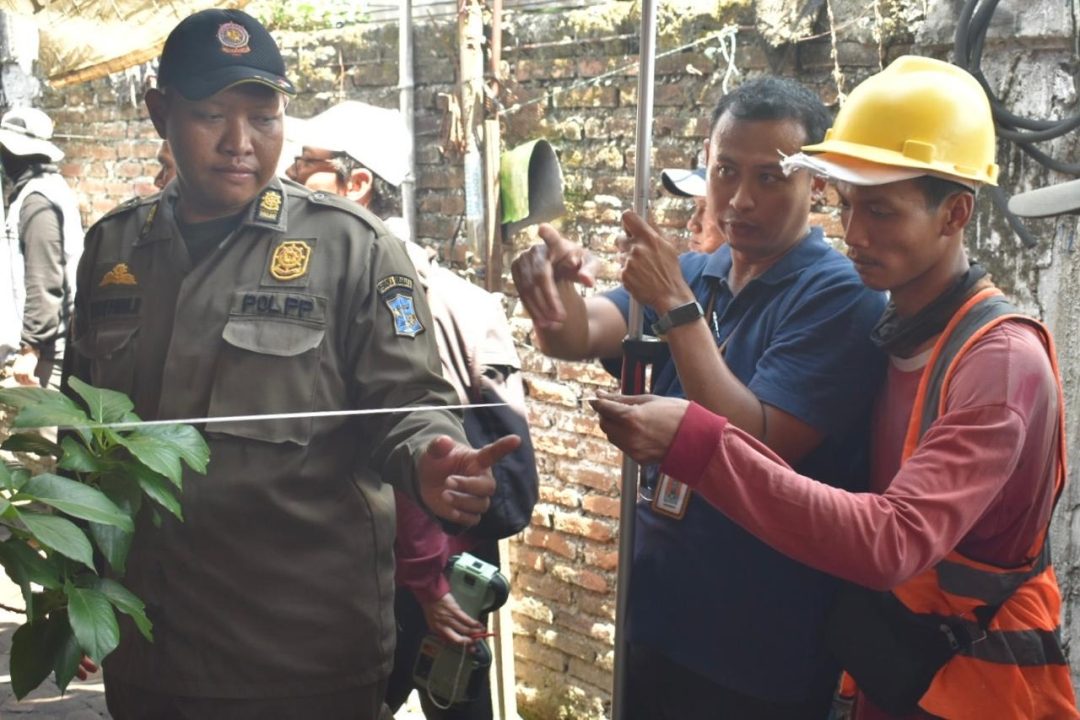 Normalisasi Sungai Kalianak, Penertiban Bangunan Sasar Kelurahan Genting