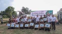 Gubernur Jatim dan Bupati Jember Berikan Bantuan Alsintan Kepada Petani, Jember Kian Siap Jadi Lumbung Pangan Jatim