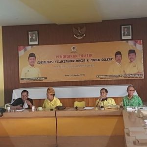 Musda XI DPD Partai Golkar Jember Menghitung Hari