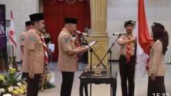 Dikukuhkan Jadi Ketua Pramuka Jember, Ning Ghyta Eka Puspita Janjikan Generasi Emas Berkarakter