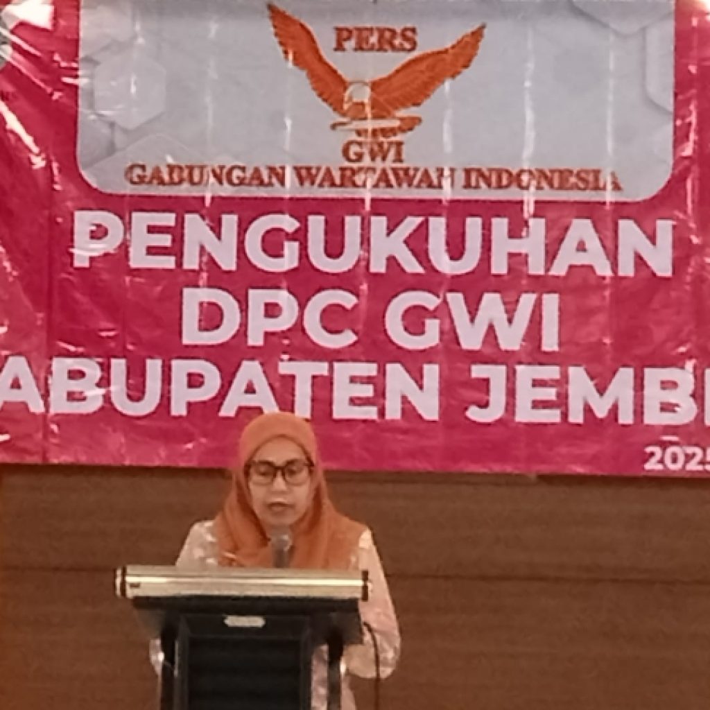 GWI Jember Dikukuhkan, Bupati Fawait Ajak Pers Ikut Cerdaskan Bangsa