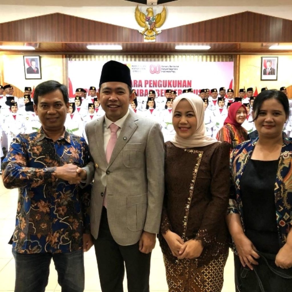 Dikukuhkan Bupati, Anak Wartawan GWI Gabung Paskibraka Jember 2025