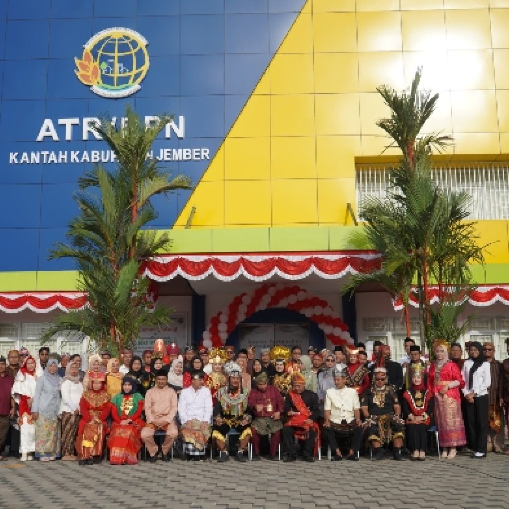 Peringati HUT RI ke-80 , BPN Jember Teguhkan Semangat Nasionalisme dan Persatuan.