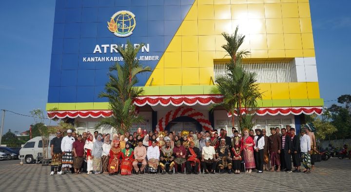 Peringati HUT RI ke-80 , BPN Jember Teguhkan Semangat Nasionalisme dan Persatuan.