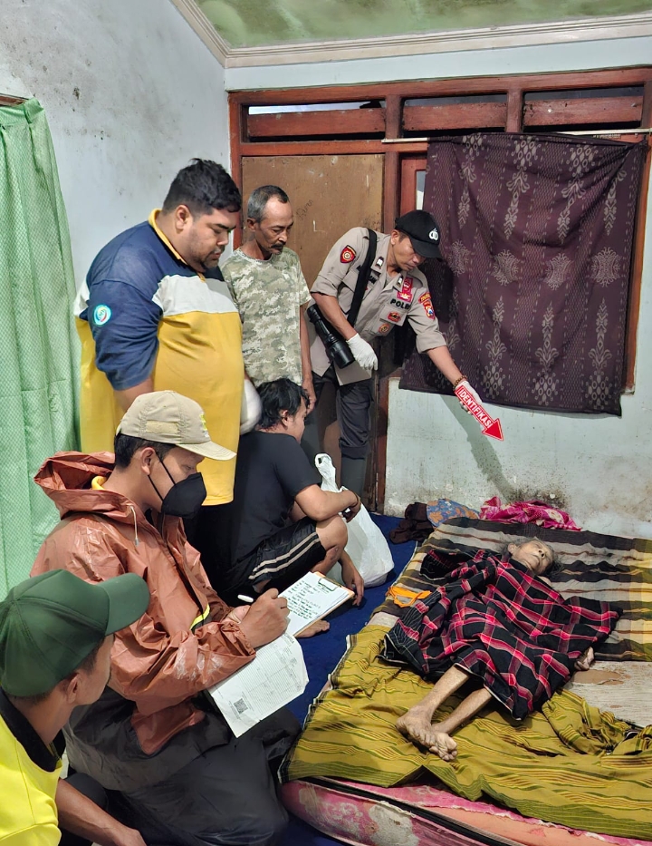 Warga Rambipuji Jember di Temukan Meninggal Bunuh Diri Didalam Sumur