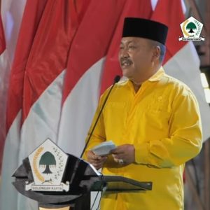 Lindra Pimpin Lagi Golkar Tuban, Ali Mufthi Minta Kader Berpegang Doktrin Karya Kekaryaan