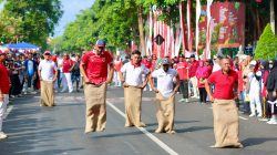 Bupati BanyuwaNGI Ipuk Fiestiandan Ikut Lomba Agustusan Bareng Warga di CFD