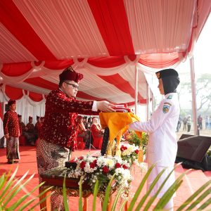 Bupati Kediri Ajak Warga Warisi Api Perjuangan di HUT RI ke-80