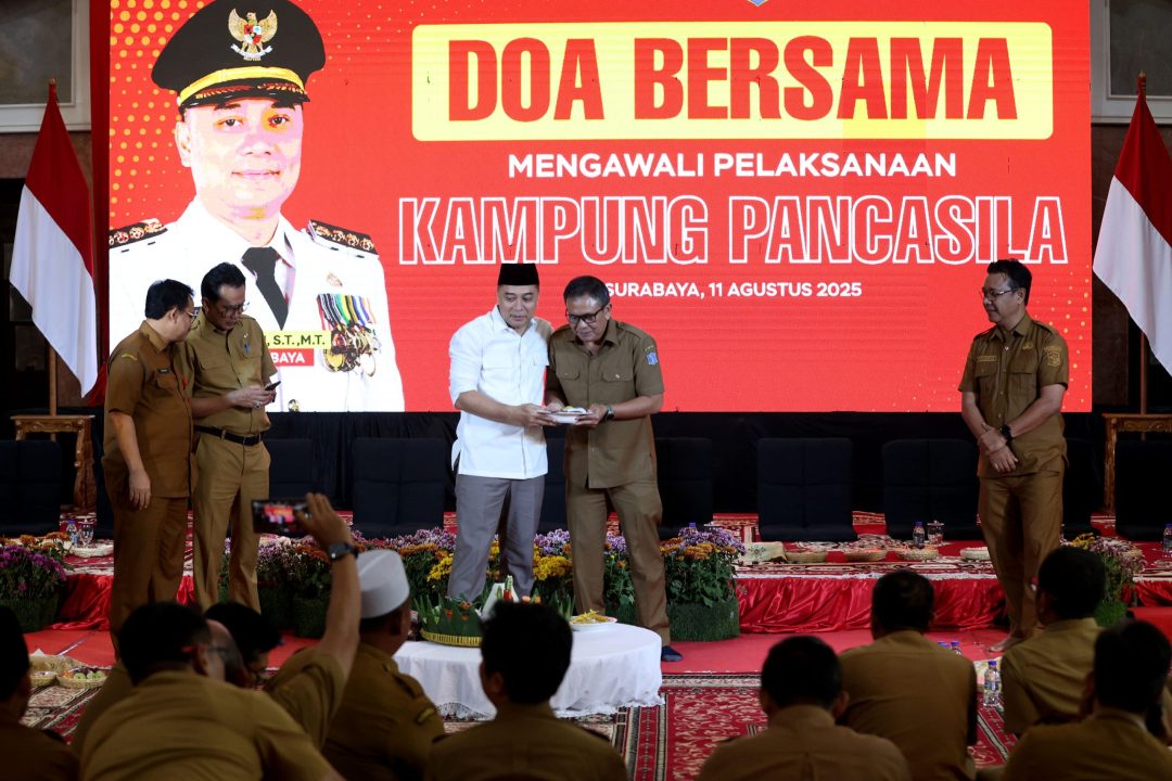 Kota Surabaya Jalankan 1.360 Titik Kampung Pancasila di 153 Kelurahan