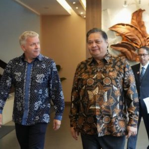 Terima Dubes Kanada, Menko Airlangga Bahas Penguatan Ekonomi Belateral