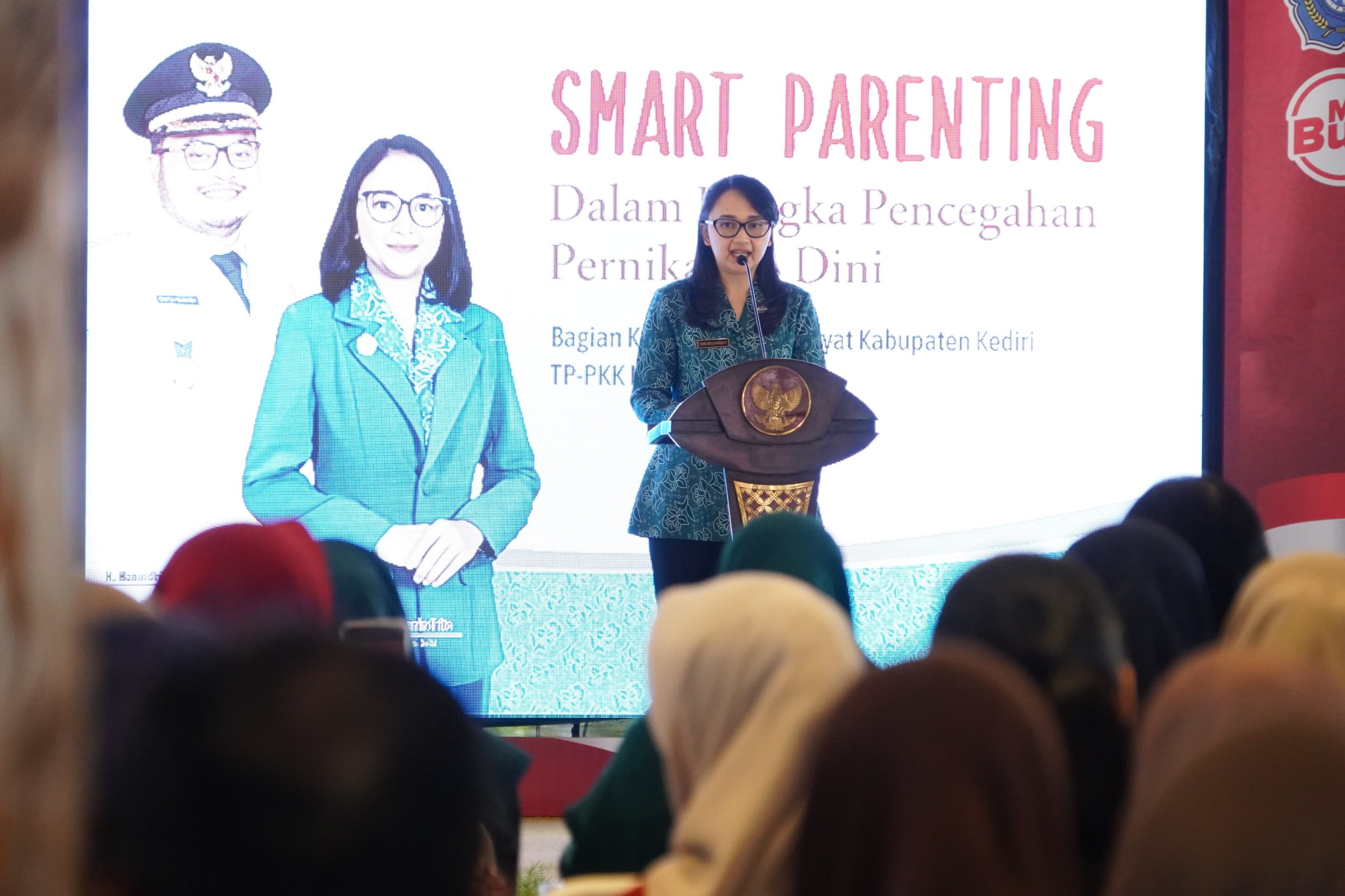 Angka Pernikahan Dini di Kabupaten Kediri, Mbak Cicha Ingatkan Keluarga Jadi Tembok Pertama