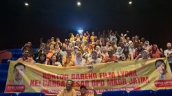 MKGR Jatim Nobar Lyora, Kodrat Sunyoto : Support Ibu Menteri Meutya Hafid & Fajri