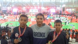 Menggema Didunia Internasional, Dua Pesilat Tebing Tinggi Raih Medali Emas dan Perak