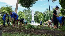 Rusak Akibat Pesta Rakyat, Taman Apsari Langsung Diperbaiki