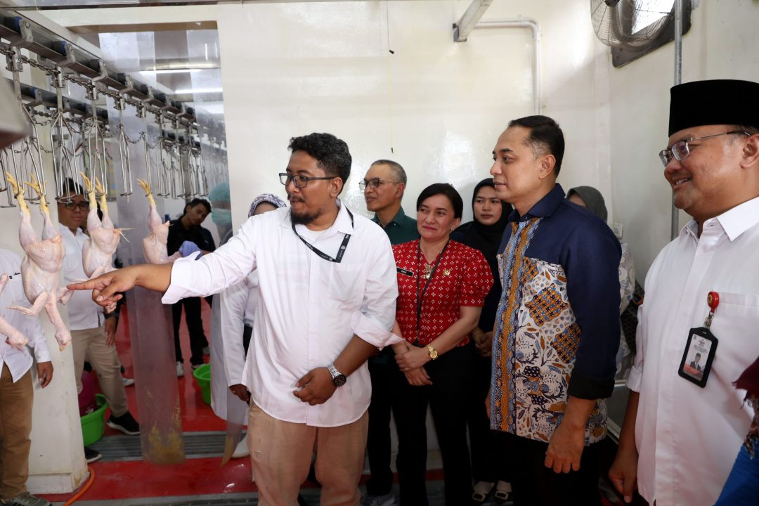 RPHU Modern di Surabaya Diresmikan, Pedagang Dilarang Sembelih Unggas di Pasar
