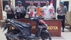 Remaja Diduga Terlibat Curanmor di Kediri Ditangkap Polisi