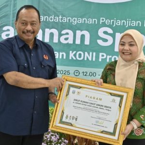 KONI Jatim dan RS Ubaya Surabaya Resmikan Sport Clinic, Atlet Dapat Prioritas Layanan Medis