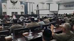 Penyampaian Penjelasan Bupati Blitar terhadap Nota Keuangan Rancangan Peraturan Daerah