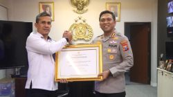 Prakarsai Penanaman Jagung, Polres Sidoarjo Terima Penghargaan dari Kementerian Imigrasi dan Pemasyarakatan