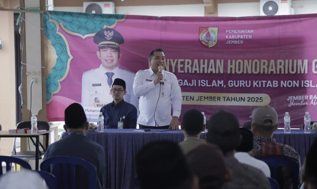 Bupati Fawait Wujudkan Janji, 22.000 Honorarium Guru Ngaji Disalurkan Lebih Mudah dan Terhormat