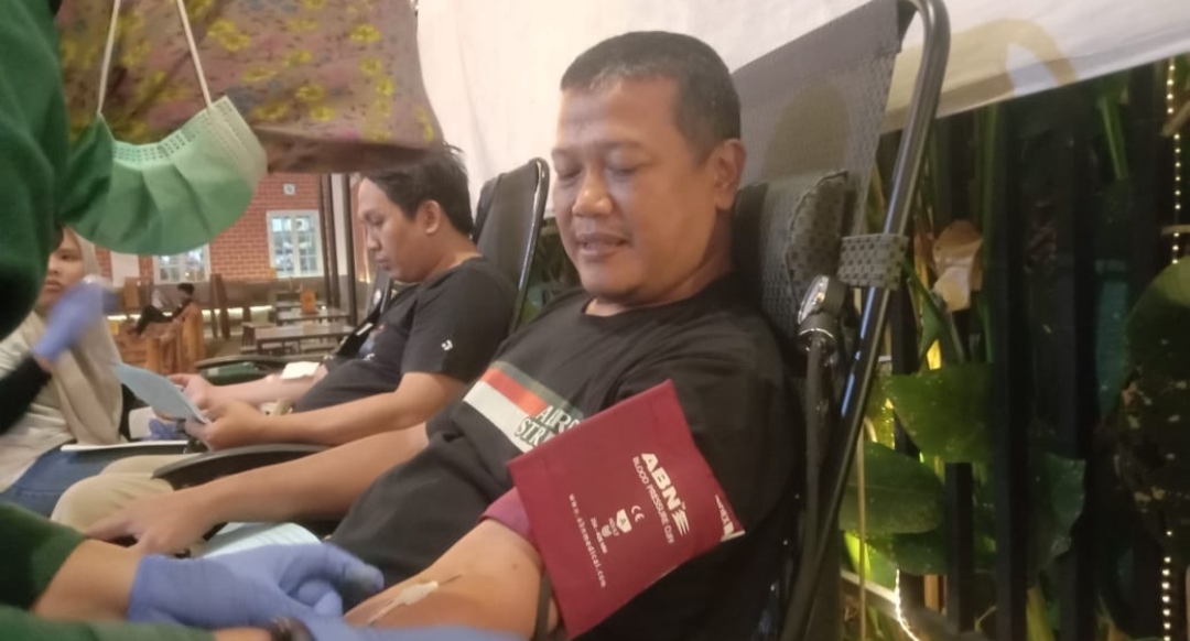 Batas Aman 780 Kantong Perhari, PMI dan Grebeg Sedekah Ajak Generasi Z Aktif Donor Darah