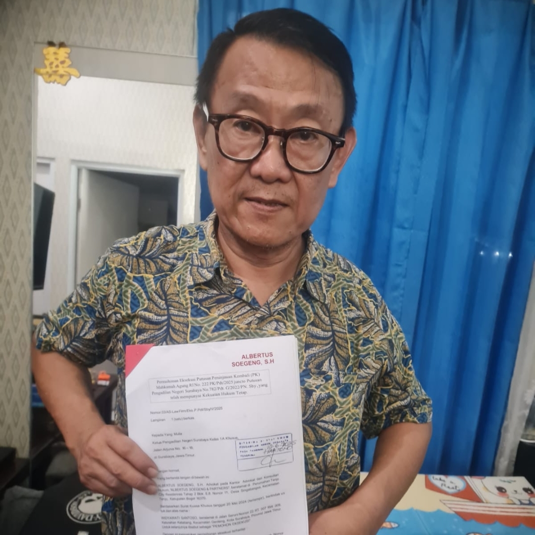 Hukum Dilanggar Terang-Terangan: Tanah Sengketa Disulap Jadi Rumah Kost, Pemohon Minta PN Surabaya Tegas