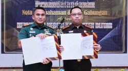 Kodim 0808 dan Kejari Kabupaten Blitar Teken Perjanjian Kerja Sama Penegakan Hukum