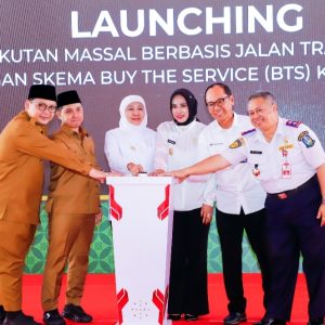 Peringatan Hari Perhubungan Nasional, Gubernur Khofifah Komitmen Perkuat Konektivitas Perhubungan Laut, Udara dan Darat Di Jatim