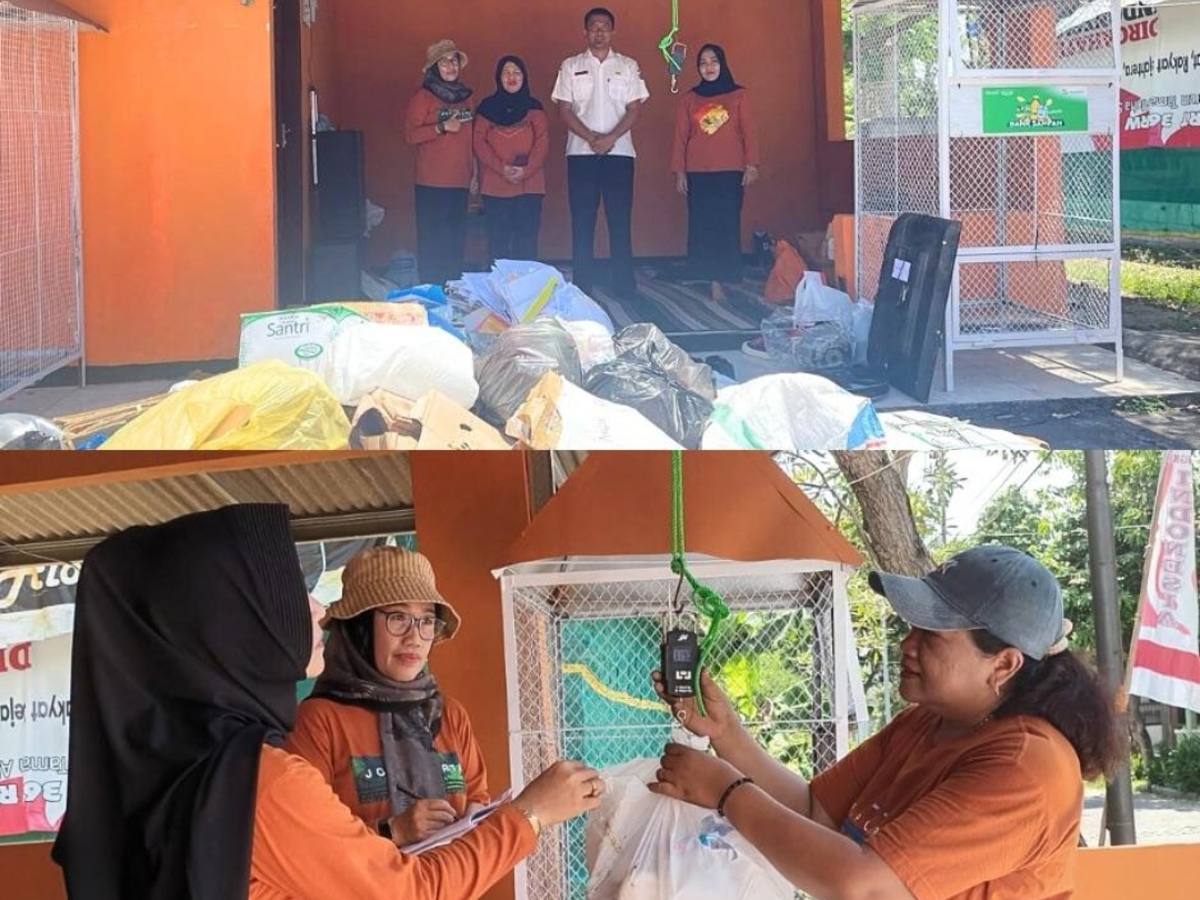 Sosialisasi Tim Umsida, Untuk Pemilahan Sampah Bersama Ibu-ibu PKK Desa Suko