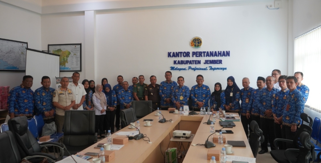 Koordinasi Persiapan GTRA 2025 di Jember, Perkuat Sinergi Lintas Sektor