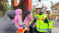 Satlantas Adakan Kegiatan Patroli Rawan Pagi di Seputaran Kota Magetan