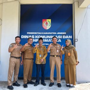 Kunjungi Diskominfo Jember, Komisi Informasi Jatim Lakukan Verifikasi Faktual KIP Award 2025