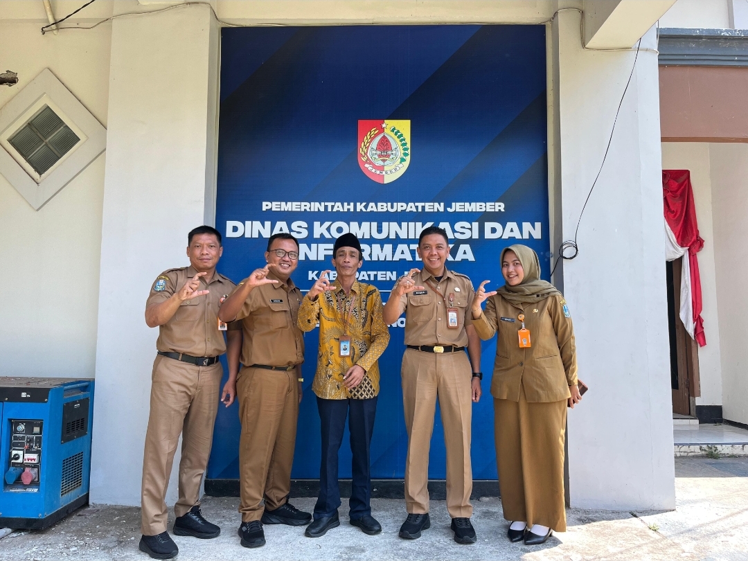 Kunjungi Diskominfo Jember, Komisi Informasi Jatim Lakukan Verifikasi Faktual KIP Award 2025