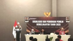 Romy Soekarno Berikan Sosialisasi dan Pendidikan Pemilih Berkelanjutan