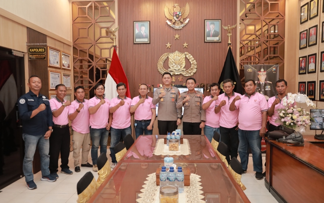 Membangun Suasana Kondusif , DPC GWI Audensi Dengan Kapolres Jember