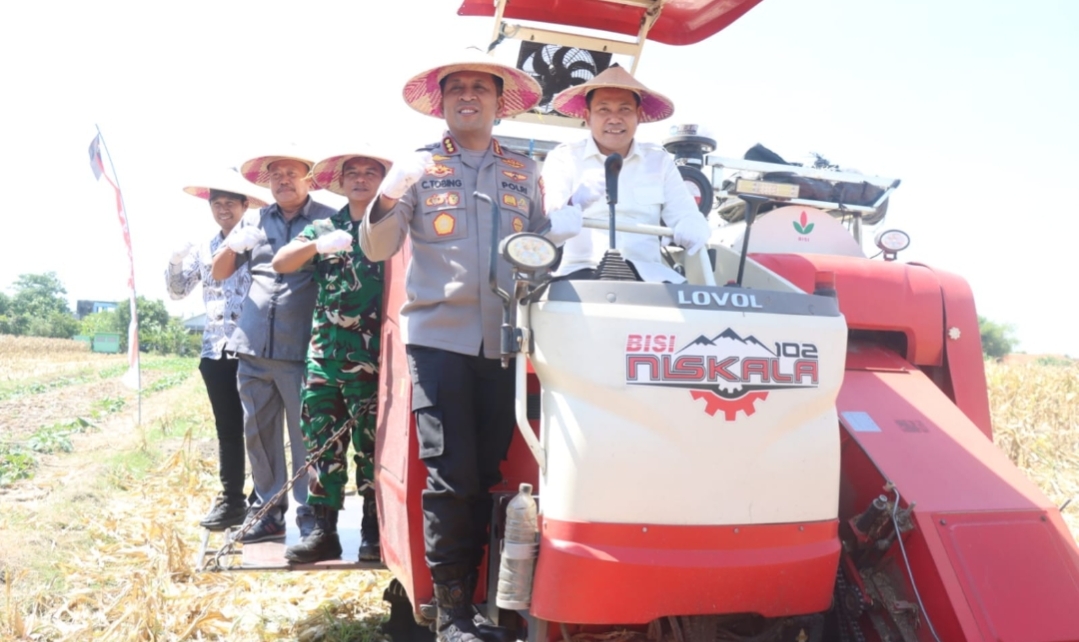 Sinergi Bupati dan Kapolresta Sidoarjo Berkomitmen Lumbung Pangan Nasional
