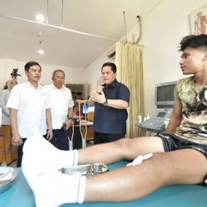 Kerjasama dengan Kemenkes, Erick Tohir : Bangun Layanan Kesehatan dan Sport Scince