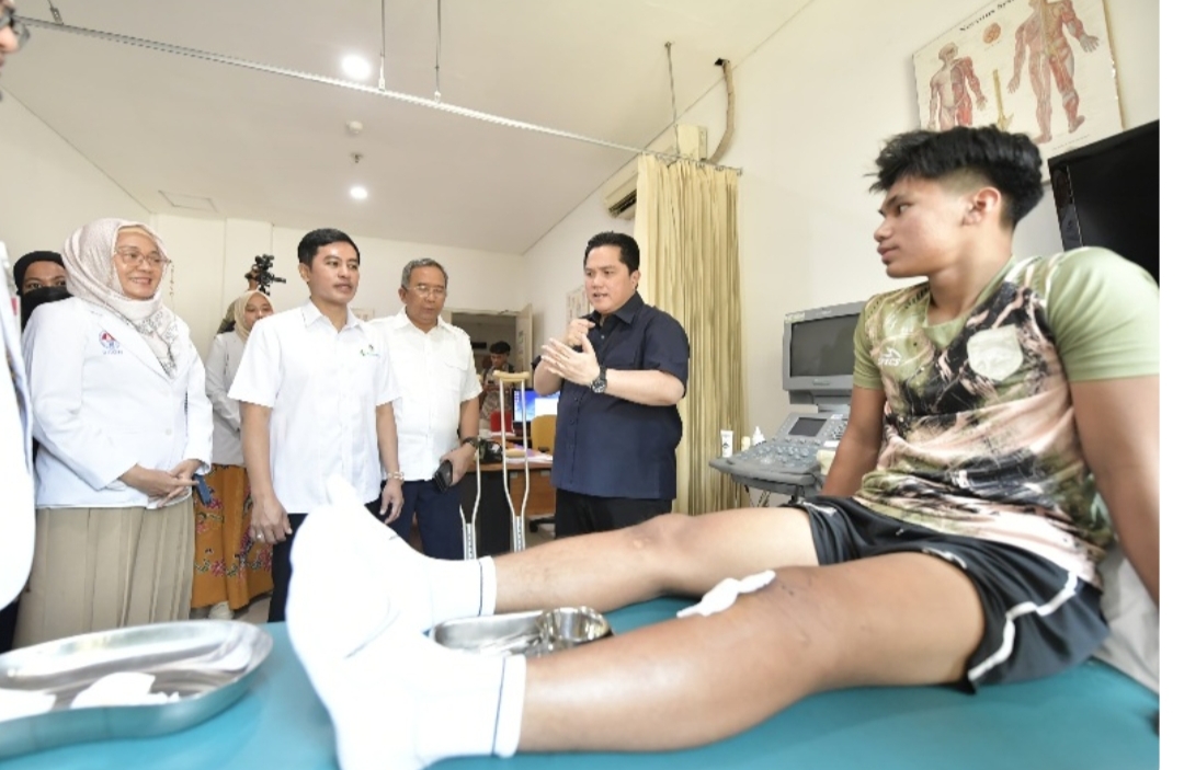 Kerjasama dengan Kemenkes, Erick Tohir : Bangun Layanan Kesehatan dan Sport Scince