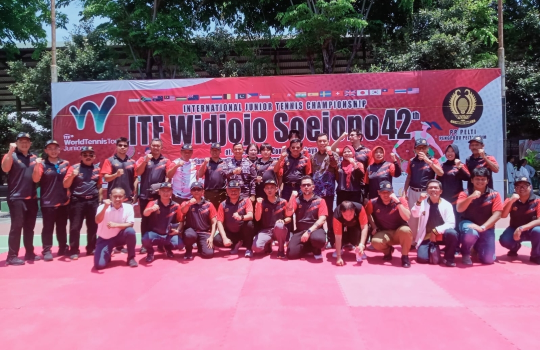 Turnamen Tenis ITF Widjojo Soejono ke-42 Digelar, Hadirkan 20 Negara dan 550 Atlet
