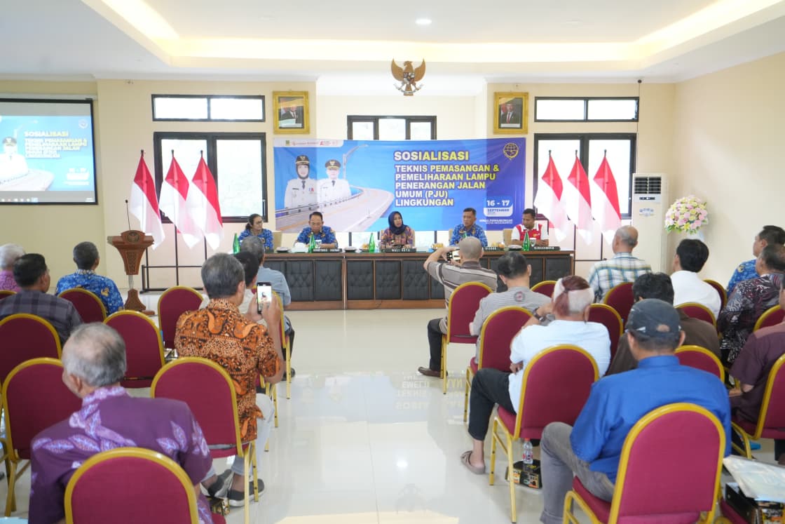 Pastikan  Keselamatan Warga Wali Kota Mojokerto Tekankan Standarisasi PJU
