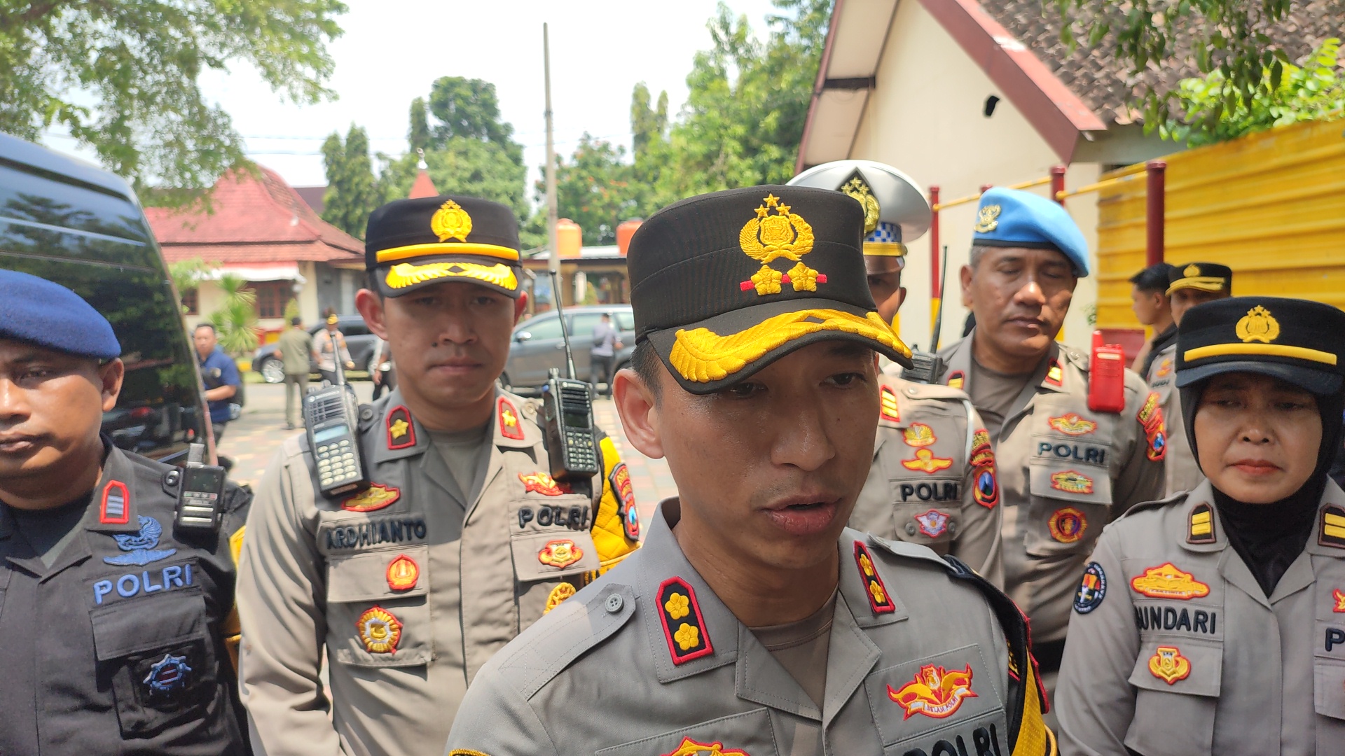 Dua Tersangka Baru Diduga Pembakar Polres Kediri Kota