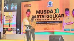 Wongso Negoro Terpilih Aklamasi Ketua Golkar Gresik Periode 2025-2030