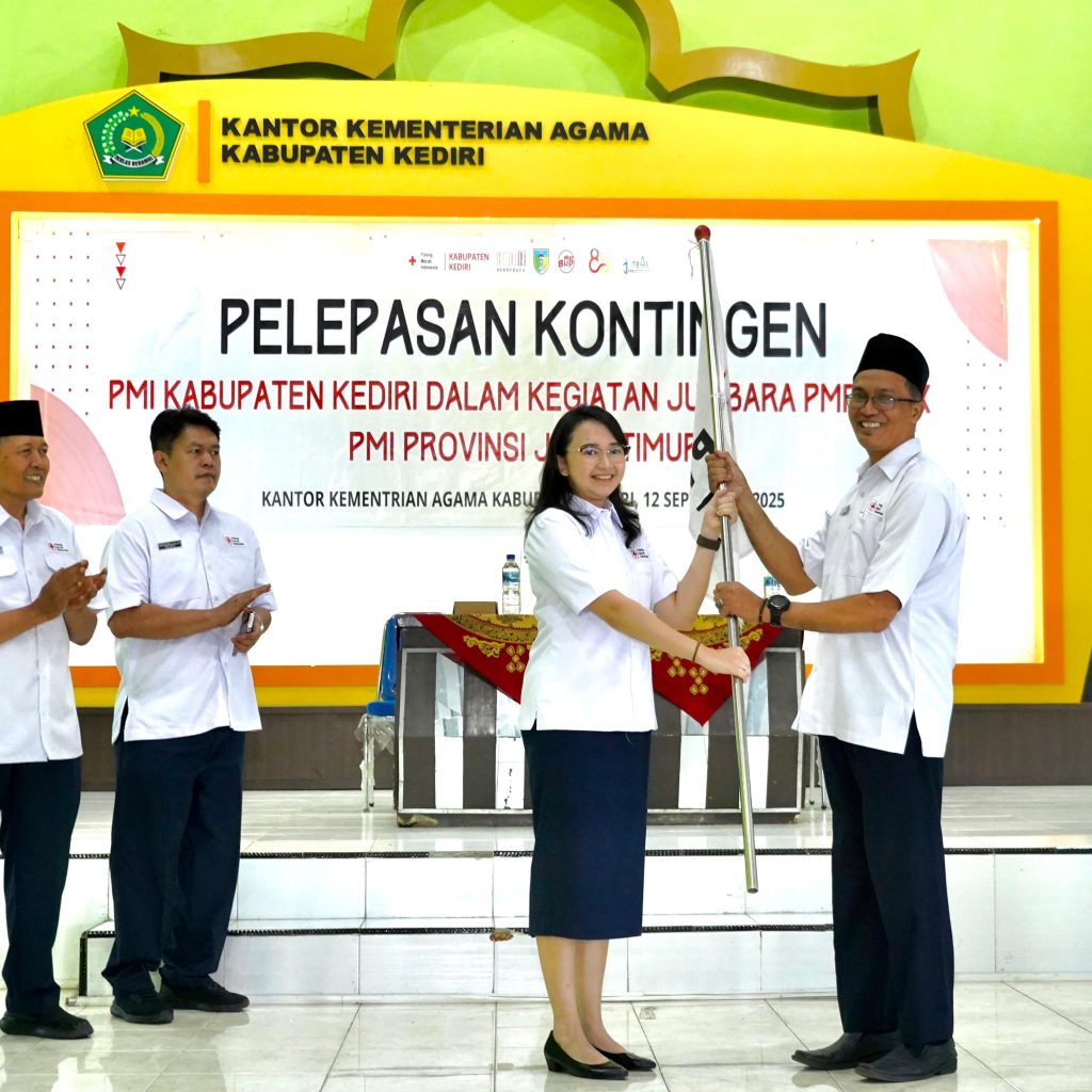 Mbak Cicha Berharap Kontingen PMR Kabupaten Kediri Ukir Prestasi di Jumbara Jawa Timur
