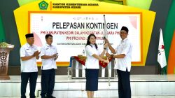 Mbak Cicha Berharap Kontingen PMR Kabupaten Kediri Ukir Prestasi di Jumbara Jawa Timur
