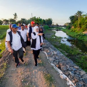 Pemprov Jatim  Pasang Bronjong Sungai Selowogo Cegah Banjir dan Jaga Irigasi 49 Ha Sawah di Situbondo
