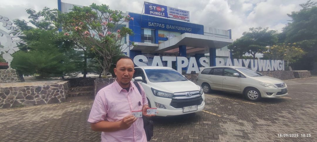 Tingkatkan Layanan SIM, Satlantas Polresta Banyuwangi Imbau Warga Urus Sendiri