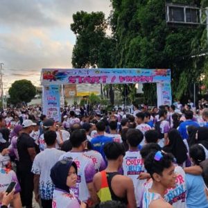 Keterlambatan Jersey Warnai Kota Kediri Mapan Color Run 2025, Panitia Minta Maaf