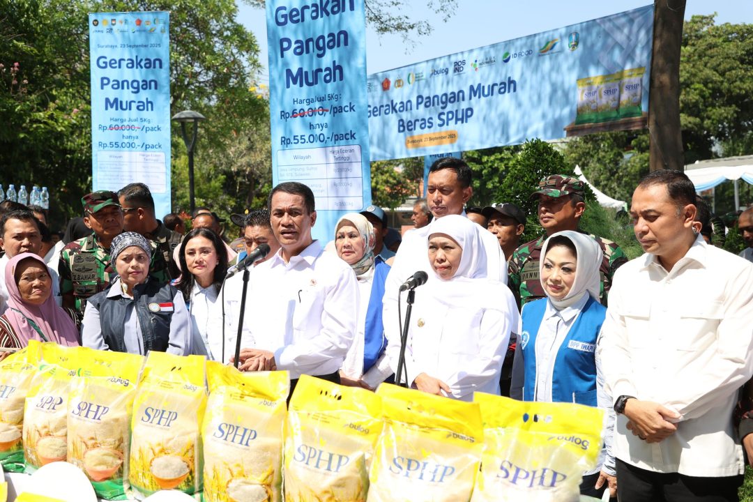 Apresiasi GPM di Surabaya, Mentan Jadikan Jatim Lokasi Operasi Pasar Besar-besaran