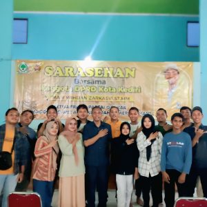 Imam Wihdan Zarkasyi Pilih Sarasehan Karang Taruna Mojoroto untuk Serap Aspirasi Pemuda Kediri