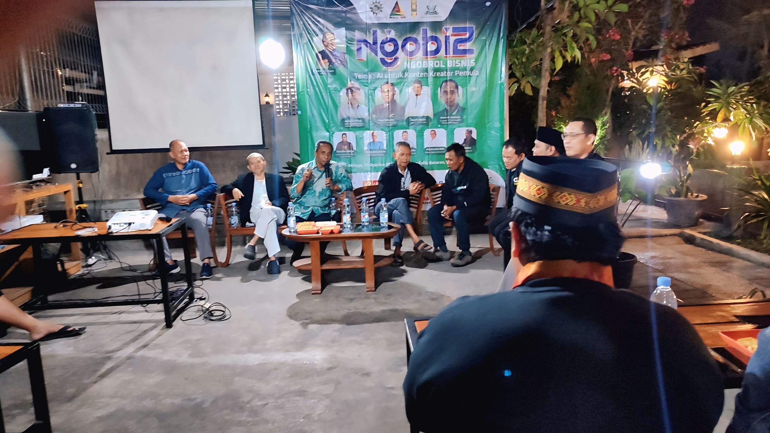 AI Jadi Jembatan Kreator Pemula di Kediri, Imam Wihdan Zarkasyi Ingatkan Literasi Digital